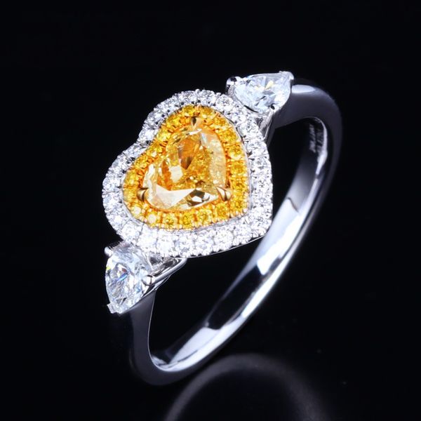 brilliant yellow heart shaped diamond ring s925 women ring love jewelry for girl, Slivery;golden
brilliant yellow heart shaped diamond ring s925 women ring love jewelry for girl, Slivery;golden