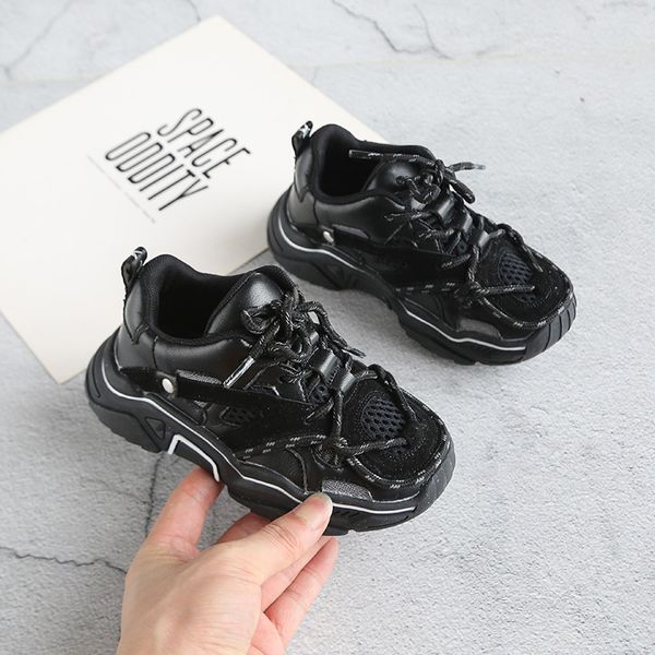 fashion brand sneakers children school sport trainers baby toddler little big kid casual skate stylish designer shoes, Black
fashion brand sneakers children school sport trainers baby toddler little big kid casual skate stylish designer shoes, Black