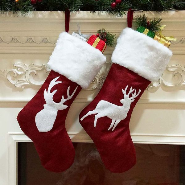 1pc new christmas elk embroider sock festival home mini pendant ornaments xmas tree gift bag hanging decoration
1pc new christmas elk embroider sock festival home mini pendant ornaments xmas tree gift bag hanging decoration