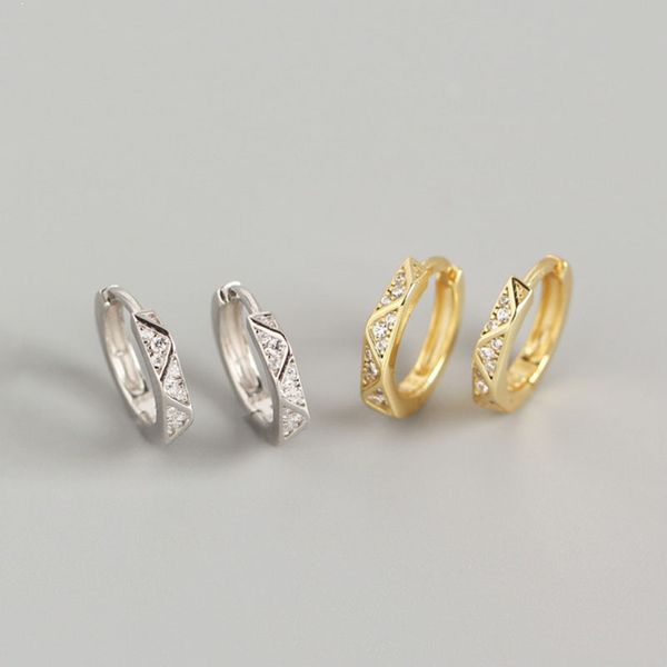 wtltc new design minimalist geometric ear piercing earrings small rhinestones hoop earrings 925 sterling sliver hoops, Golden;silver
wtltc new design minimalist geometric ear piercing earrings small rhinestones hoop earrings 925 sterling sliver hoops, Golden;silver