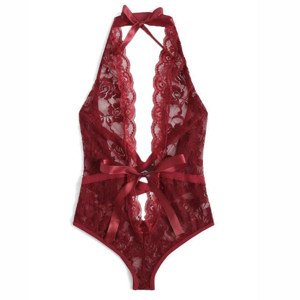 lingerie women fashion bustier girl low back cross floral lace sleepwear bodydoll costumes lenceria bodystocking, Red;black
lingerie women fashion bustier girl low back cross floral lace sleepwear bodydoll costumes lenceria bodystocking, Red;black