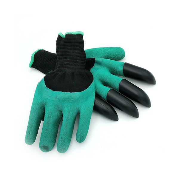 rubber garden gloves with 4 abs plastic fingertips for gardening raking digging planting latex work glove
rubber garden gloves with 4 abs plastic fingertips for gardening raking digging planting latex work glove