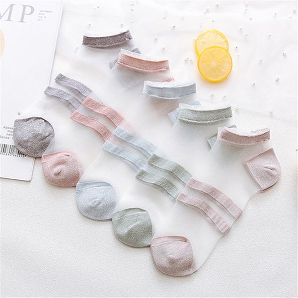 1pair girls transparent two bars short socks women summer thin harajuku ankle socks hipster art low cute female soxes, Black;white
1pair girls transparent two bars short socks women summer thin harajuku ankle socks hipster art low cute female soxes, Black;white
