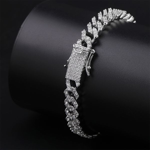 rillz hip hop iced out bling cz men bracelet fashion 7 8 9 inch long miami cuban chain bracelets male hiphop jewelry gifts, Black
rillz hip hop iced out bling cz men bracelet fashion 7 8 9 inch long miami cuban chain bracelets male hiphop jewelry gifts, Black