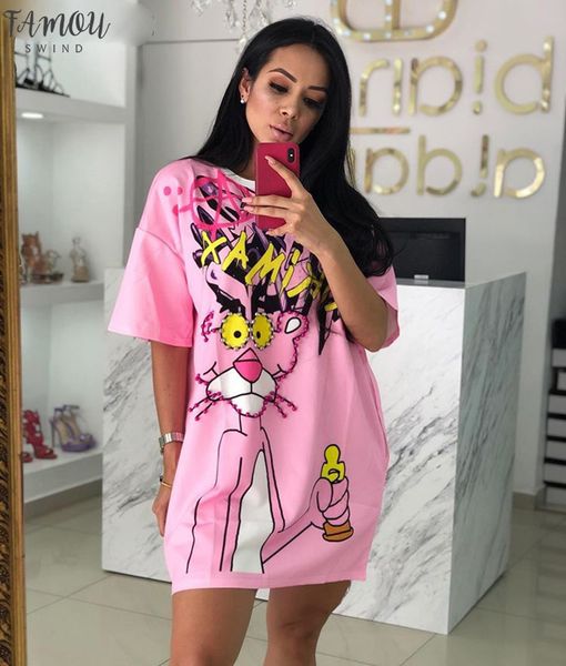 diamonds animal dress women pink panther t shirt dress beading t shirt dress summer o neck short sleeve loose z342, Black;gray
diamonds animal dress women pink panther t shirt dress beading t shirt dress summer o neck short sleeve loose z342, Black;gray