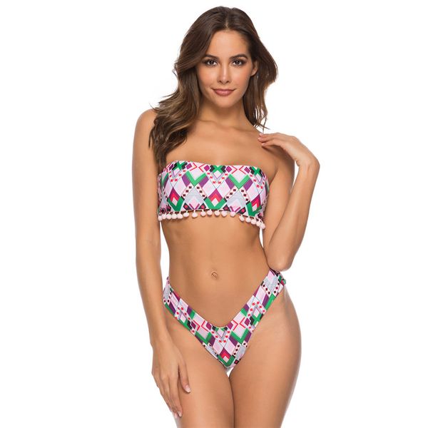 brazilian tanga bikini set 2019 unpadded bathing suit retro bandage low waist biquin swimsuit for women, White;black
brazilian tanga bikini set 2019 unpadded bathing suit retro bandage low waist biquin swimsuit for women, White;black
