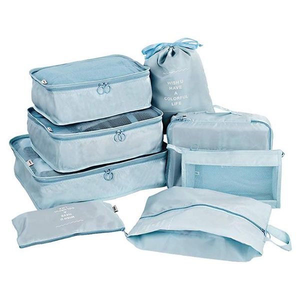 8pcs/set portable travel organizer storage bag waterproof luggage organizing pouch durable organizing packing cases dropship
8pcs/set portable travel organizer storage bag waterproof luggage organizing pouch durable organizing packing cases dropship