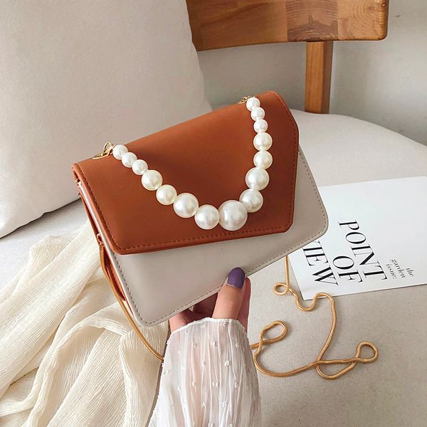 pearl chain handbag for women leather crossbody bag elegant ladies messenger/cross body bag thread sac a main #10
pearl chain handbag for women leather crossbody bag elegant ladies messenger/cross body bag thread sac a main #10