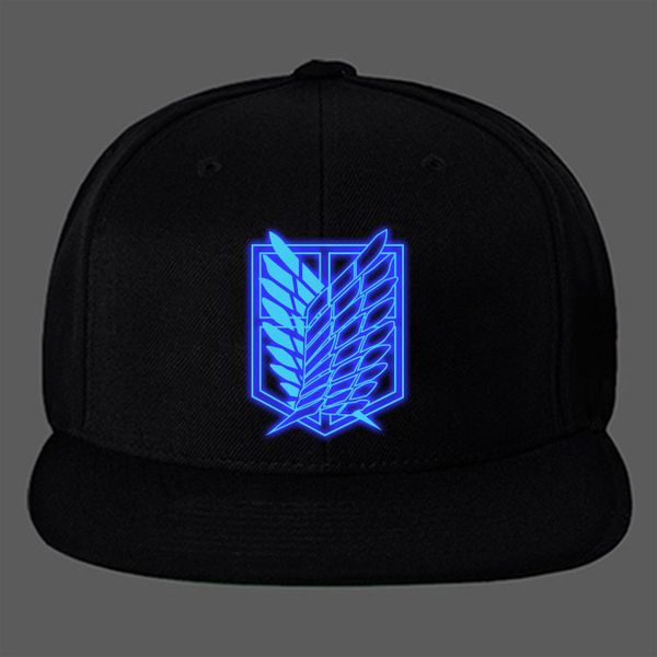 luminous hip-hop hat anime attack on titan baseball cap for men women adjustable snapback hat black rock shooter cartoon, Blue;gray
luminous hip-hop hat anime attack on titan baseball cap for men women adjustable snapback hat black rock shooter cartoon, Blue;gray