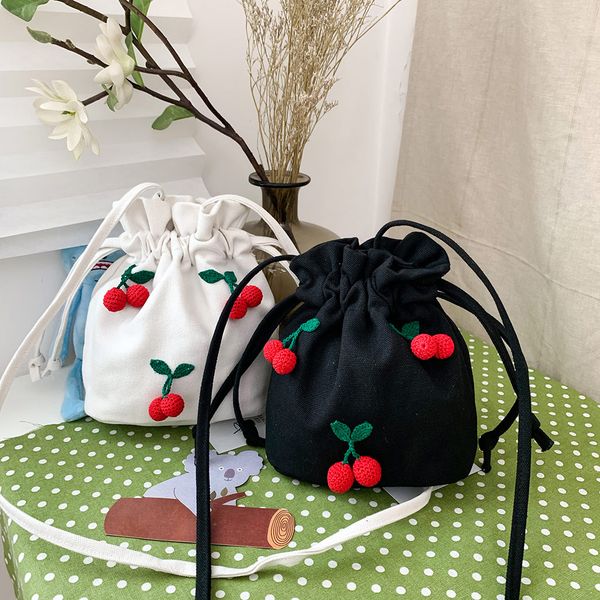 xiniu women's bag shoulder bag crossbody cherry canvas bucket messenger fashion korean version shoulder #0719
xiniu women's bag shoulder bag crossbody cherry canvas bucket messenger fashion korean version shoulder #0719