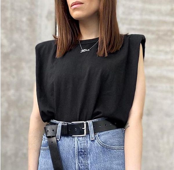 women's blouses & shirts summer sleeveless female o neck white women blouse shirt ladies loose solid chic casual 2021 cotton streetwear 
women's blouses & shirts summer sleeveless female o neck white women blouse shirt ladies loose solid chic casual 2021 cotton streetwear