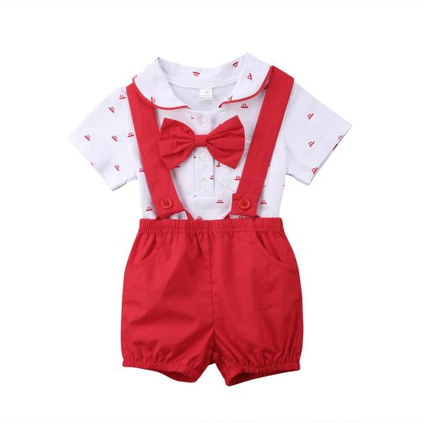 2pcs baby boy gentleman outfit clothes newborn kids romper jumpsuit +pants set, White
2pcs baby boy gentleman outfit clothes newborn kids romper jumpsuit +pants set, White