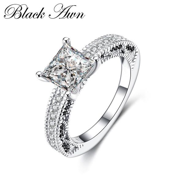 simple 925 sterling silver jewelry trendy wedding rings for women engagement ring fashion femme bijoux bague anillos mujer c181, Golden;silver
simple 925 sterling silver jewelry trendy wedding rings for women engagement ring fashion femme bijoux bague anillos mujer c181, Golden;silver