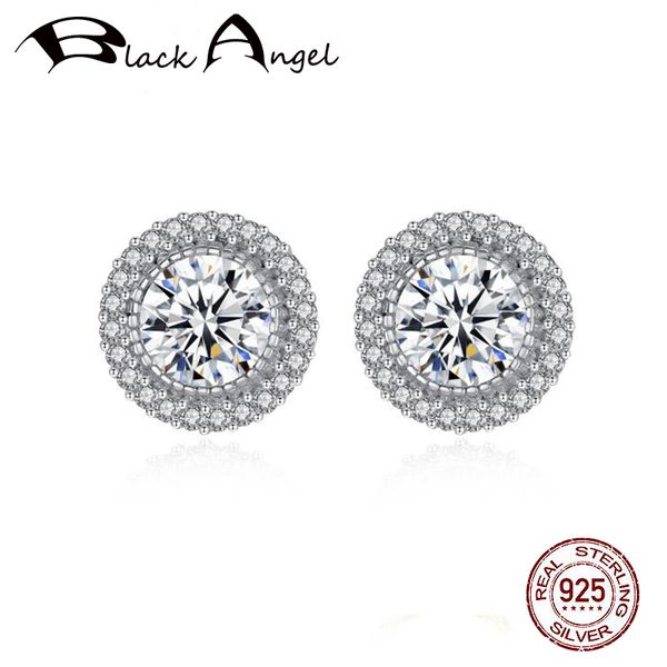 genuine 925 sterling silver classic round shiny zircon stud earrings for women clear cz romantic wedding fine jewelry, Golden;silver
genuine 925 sterling silver classic round shiny zircon stud earrings for women clear cz romantic wedding fine jewelry, Golden;silver