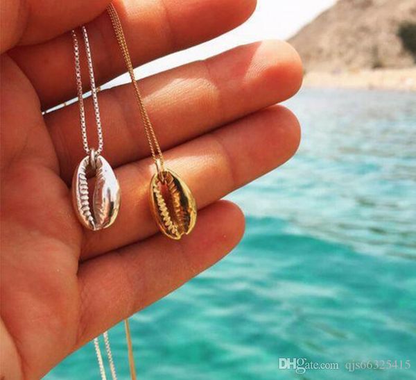 vintage fashion gold silver color conch shell necklace for women shape pendant simple seashell ocean beach boho jewelry
vintage fashion gold silver color conch shell necklace for women shape pendant simple seashell ocean beach boho jewelry