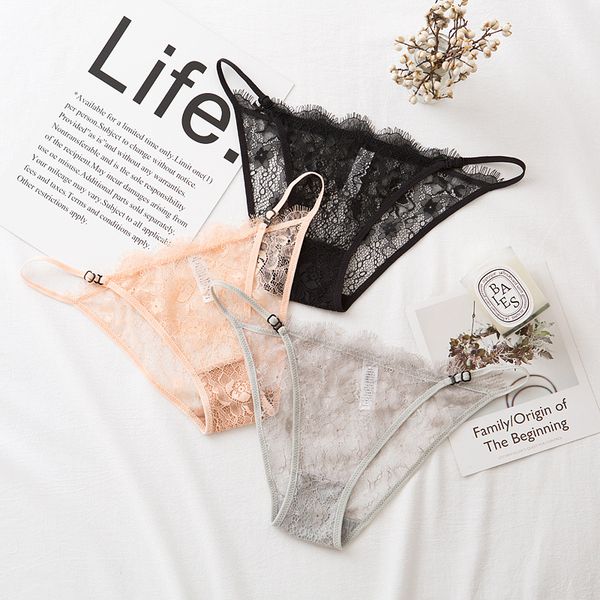lady lace underwear style eyelash lace adjustable ribbon panties transparent hollow out coquettish cotton briefs thong, Black;pink
lady lace underwear style eyelash lace adjustable ribbon panties transparent hollow out coquettish cotton briefs thong, Black;pink