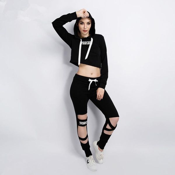 fashion 2 piece set women black crop +pants suit hollow out woman streetwear casual 2 piece set tracksuit fine, Gray
fashion 2 piece set women black crop +pants suit hollow out woman streetwear casual 2 piece set tracksuit fine, Gray