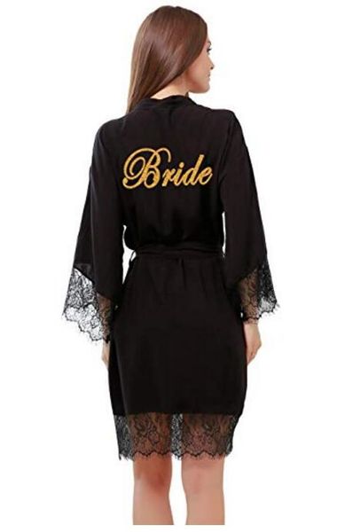 cotton bridesmaid robes with lace trim women wedding bridal robe with gold 001, Black;red
cotton bridesmaid robes with lace trim women wedding bridal robe with gold 001, Black;red