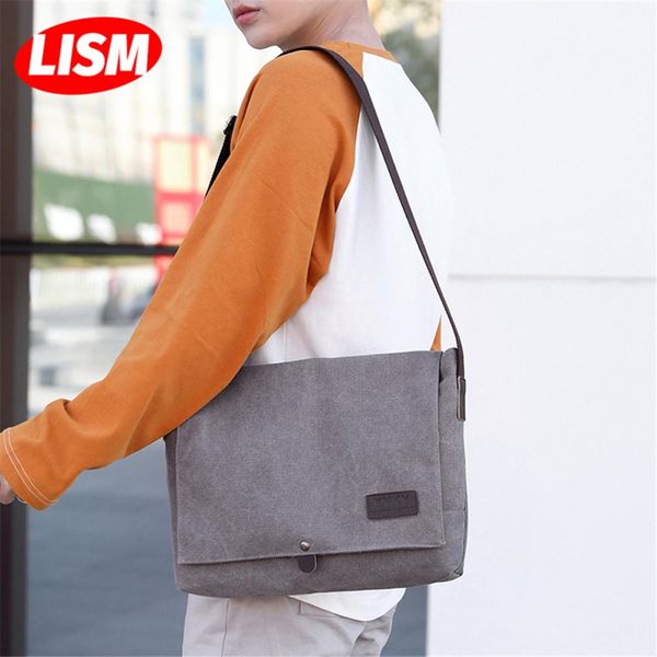 lism shoulder bag men 2019 new canvas messenger bag fashion trend casual multifunctional lightweight men's
lism shoulder bag men 2019 new canvas messenger bag fashion trend casual multifunctional lightweight men's