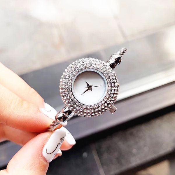luxury diamonds women watch fashion special lady wristwatch bracelet lady table clock quartz rose gold/silver drop shipping, Slivery;brown
luxury diamonds women watch fashion special lady wristwatch bracelet lady table clock quartz rose gold/silver drop shipping, Slivery;brown