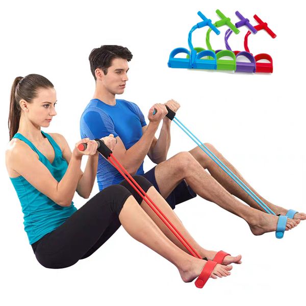 4 tube resistance bands latex pedal exerciser home gym yoga workout training elastic bands for fitness equipment
4 tube resistance bands latex pedal exerciser home gym yoga workout training elastic bands for fitness equipment