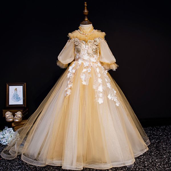 flower girl dresses for wedding lavender gold high low girls pageant gowns lace applique sleeveless purple tulle puffy kids communion dress, White;red
flower girl dresses for wedding lavender gold high low girls pageant gowns lace applique sleeveless purple tulle puffy kids communion dress, White;red