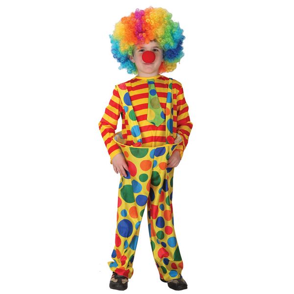 kids child amusing steel ring circus clown costume for boys halloween purim carnival masquerade mardi gras party outfit, Black;red
kids child amusing steel ring circus clown costume for boys halloween purim carnival masquerade mardi gras party outfit, Black;red