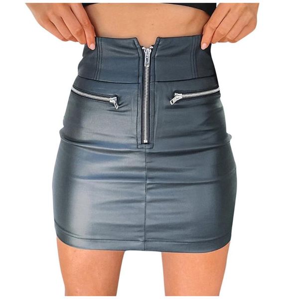 высокая талия искусственная кожа юбка женщины сексуальная мини короткие bodycon юбки-карандаши 2019 весна передняя молния pu a-line юбка вер, Black
высокая талия искусственная кожа юбка женщины сексуальная мини короткие bodycon юбки-карандаши 2019 весна передняя молния pu a-line юбка вер, Black