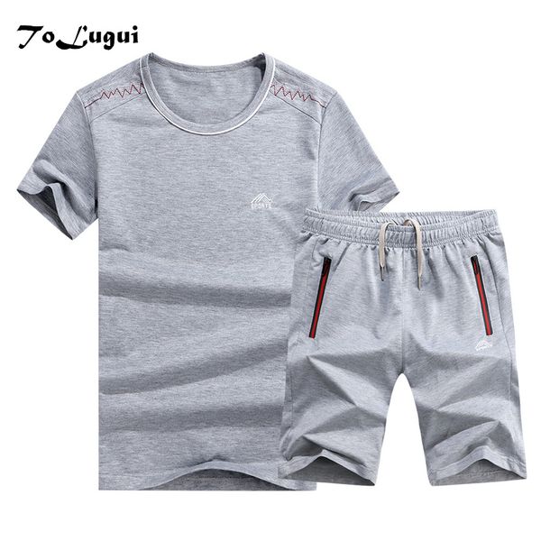 sportsuits set men 2018 summer sportswear men short sleeve sweatshirt+shorts plus size 6xl casual 2 pieces brand tracksuit, Gray
sportsuits set men 2018 summer sportswear men short sleeve sweatshirt+shorts plus size 6xl casual 2 pieces brand tracksuit, Gray