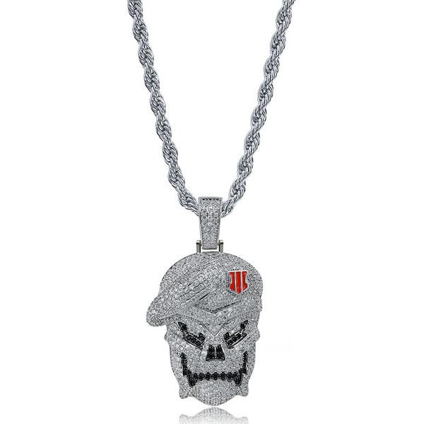 Мужские Хип-Хоп Подвески Черепа Посеребренная Ожерелье Iced Out Хип-Хоп Ювелирные Из
Мужские Хип-Хоп Подвески Черепа Посеребренная Ожерелье Iced Out Хип-Хоп Ювелирные Из