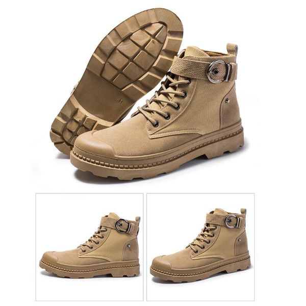british wind men's boots 2019 autumn and winter new wild high help tooling boots fashion casual shoes outdoor hiking shoe, Black
british wind men's boots 2019 autumn and winter new wild high help tooling boots fashion casual shoes outdoor hiking shoe, Black