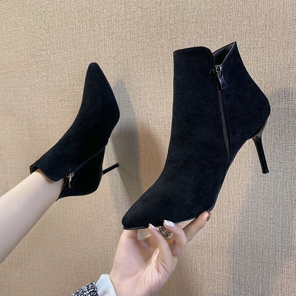 white mid-calf boots booties woman 2019 low heel brand women's shoes round toe boots-women winter footwear lace up short fashion, Black
white mid-calf boots booties woman 2019 low heel brand women's shoes round toe boots-women winter footwear lace up short fashion, Black