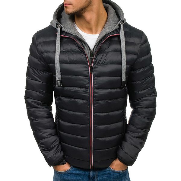 zogaa 4 colors plus size s-3xl men's fashion autumn and winter hooded puffer cotton coat men jacket, Black
zogaa 4 colors plus size s-3xl men's fashion autumn and winter hooded puffer cotton coat men jacket, Black