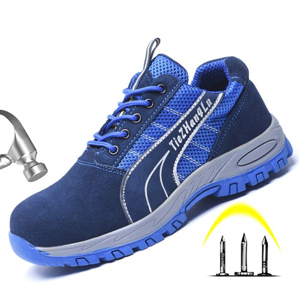 men's work safety shoes steel toe work shoes men sneakers puncture proof indestructible anti-smashing safety boots, Black
men's work safety shoes steel toe work shoes men sneakers puncture proof indestructible anti-smashing safety boots, Black