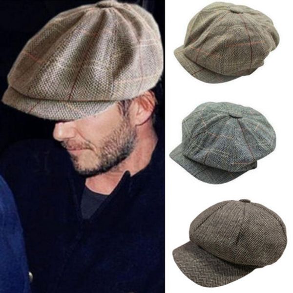 chic newsboy cap men octagonal hat navy plaid spring vintage newspaper caps new korean painters beret, Blue;gray
chic newsboy cap men octagonal hat navy plaid spring vintage newspaper caps new korean painters beret, Blue;gray