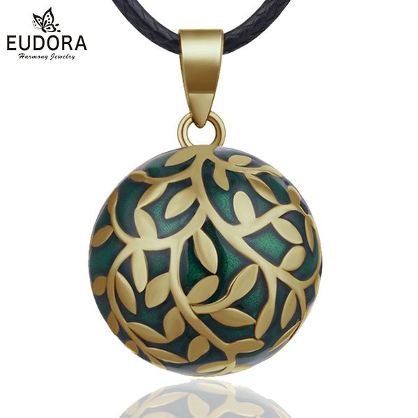 eudora 20mm olive leaf mexican bola harmony chime ball angel caller pregnancy pendant necklace for women fine jewelry nb318-1, Silver
eudora 20mm olive leaf mexican bola harmony chime ball angel caller pregnancy pendant necklace for women fine jewelry nb318-1, Silver