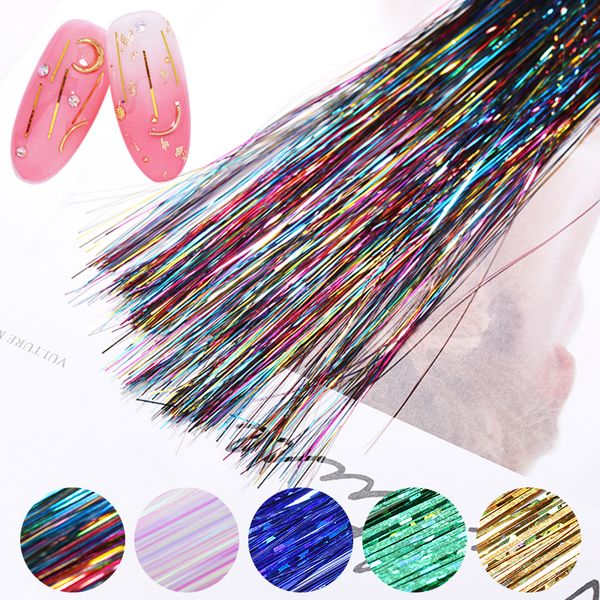 1 bag holographic nail gracile wire silk thread metal colors effects colorful for uv gel polishing diy nail art decorations, Black
1 bag holographic nail gracile wire silk thread metal colors effects colorful for uv gel polishing diy nail art decorations, Black