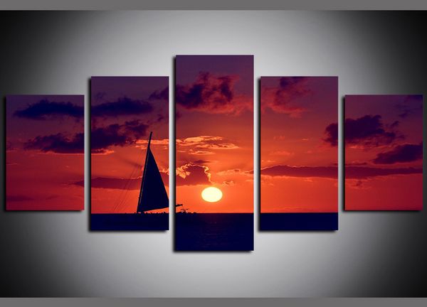 canvas wall art for living room bedroom home decor 5 piece sunset sailing ship prints and posters paintings giclee canvas oil painting
canvas wall art for living room bedroom home decor 5 piece sunset sailing ship prints and posters paintings giclee canvas oil painting