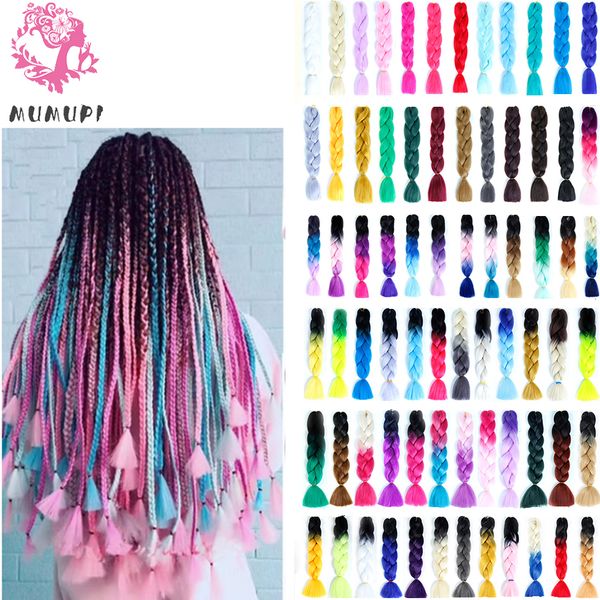 mumupi 24 inch100g crochet hair extensions hair synthetic crochet braids ombre jumbo braiding extensions headwear
mumupi 24 inch100g crochet hair extensions hair synthetic crochet braids ombre jumbo braiding extensions headwear