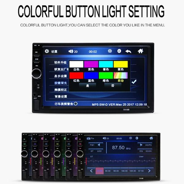 car follower 7 inch hd touch auto radio 2 din car radio bluetooth multimedia player mp5 support usb / sd / mmc card reader
car follower 7 inch hd touch auto radio 2 din car radio bluetooth multimedia player mp5 support usb / sd / mmc card reader