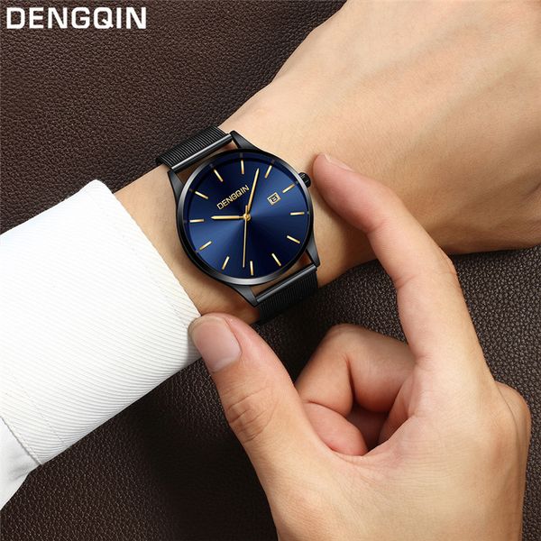 dengqin fashion casual mens watch business male watch classic quartz stainless steel date men clock wrist watches reloj hombre, Slivery;brown
dengqin fashion casual mens watch business male watch classic quartz stainless steel date men clock wrist watches reloj hombre, Slivery;brown