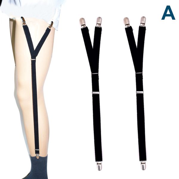 fashion men shirt stays garter suspenders holder elastic y shape adjustable uniform locking clamp braces shirts garters, Black;white
fashion men shirt stays garter suspenders holder elastic y shape adjustable uniform locking clamp braces shirts garters, Black;white