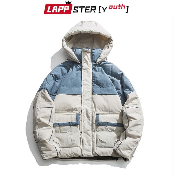 lappster-youth patchwork harajuku winter parkas men coat 2019 man hip hop streetwear windbreaker korean puffer hooded jackets, Black
lappster-youth patchwork harajuku winter parkas men coat 2019 man hip hop streetwear windbreaker korean puffer hooded jackets, Black