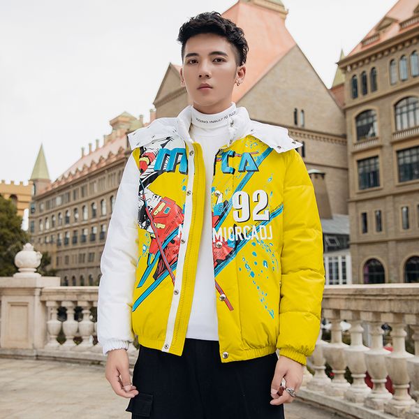 men teens winter new casual hood duck down jackets parkas waistcoat men hip hop fashion warm thick jacket, Black
men teens winter new casual hood duck down jackets parkas waistcoat men hip hop fashion warm thick jacket, Black