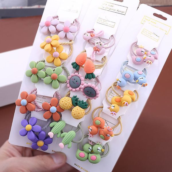 10pcs/set cute cartoon animals fruit girls elastic hair bands ponytail holder rubber bands gum scrunchie kids hair accessories, Slivery;white
10pcs/set cute cartoon animals fruit girls elastic hair bands ponytail holder rubber bands gum scrunchie kids hair accessories, Slivery;white