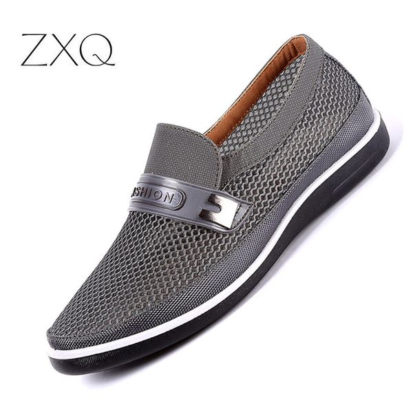 2019 men mesh shoes male summer breathable casual shoes slip on father flat soft walking footwear for men driving, Black
2019 men mesh shoes male summer breathable casual shoes slip on father flat soft walking footwear for men driving, Black