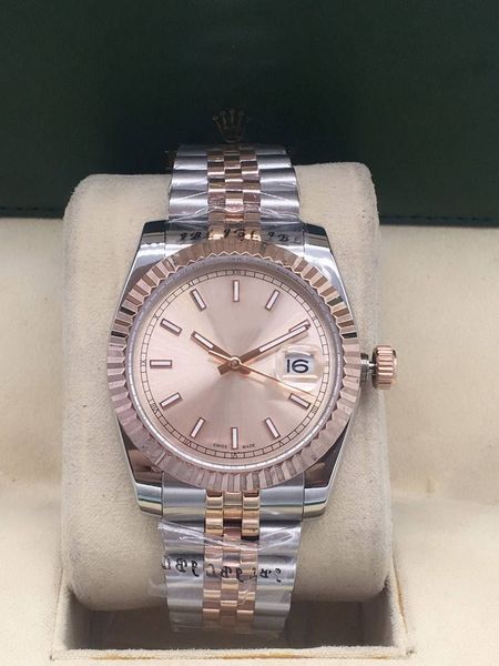 fashion mens womens watch 36mm date just 18k gold stainless steel watches sup mechanical automatic president wristwatch, Slivery;brown
fashion mens womens watch 36mm date just 18k gold stainless steel watches sup mechanical automatic president wristwatch, Slivery;brown