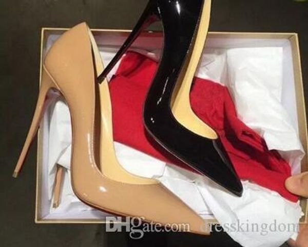2019 women shoes red bottoms high heels pointed toe red sole 8cm 10cm 12cm pumps come with logo dust bags wedding shoes, Black
2019 women shoes red bottoms high heels pointed toe red sole 8cm 10cm 12cm pumps come with logo dust bags wedding shoes, Black