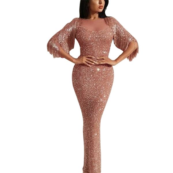 women's polyester splicing tassel blingbling bodice wrap hip fishtail slit fashion dresses, Black;gray
women's polyester splicing tassel blingbling bodice wrap hip fishtail slit fashion dresses, Black;gray
