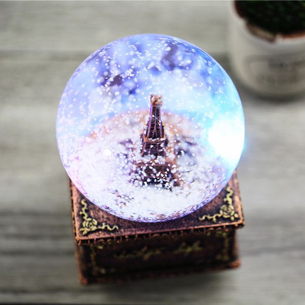 vintage paris tower crystal ball snowflake rotating music box figurine ornaments love music box miniature crafts home decor gift
vintage paris tower crystal ball snowflake rotating music box figurine ornaments love music box miniature crafts home decor gift